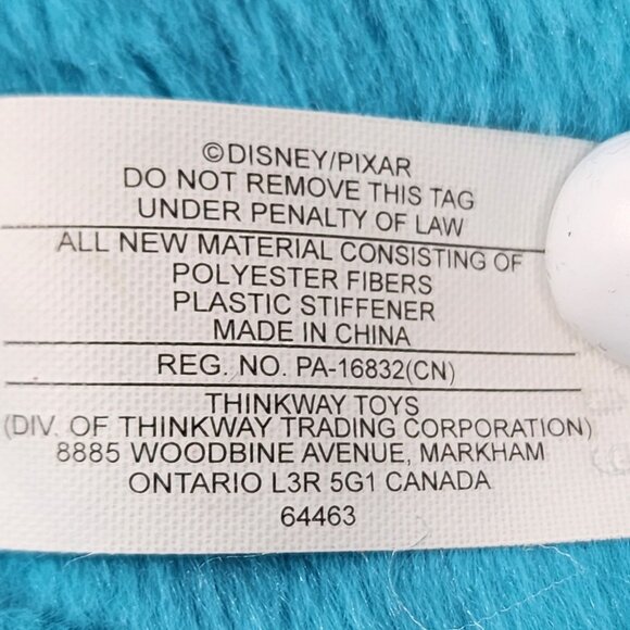 Disney Pixar Toy Story 4 Bunny Plush 16" Thinkway Toys Stuffed Animal - Picture 3 of 11